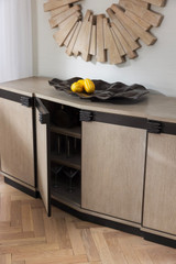 Arteriors - FZS10 - Credenza - Cyrus - Smoke/Bronze