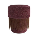 Arteriors - FOI03 - Ottoman - Twyla - Bordeaux
