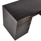 Arteriors - FKS05 - Desk - Carmichael - Charcoal/Black Gloss Lacquer/Charcoal/Bronze