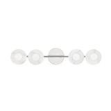 Hudson Valley - 9204-PN - Four Light Bath Bracket - Elmont - Polished Nickel