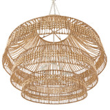 Arteriors - DLS13 - Eight Light Chandelier - Tulane - Natural/Natural/White