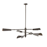 Arteriors - DLC26 - LED Chandelier - Estevan - English Bronze/Graphite