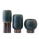 Arteriors - AVC01 - Vases, Set of 3 - Tutwell - Forest Reactive