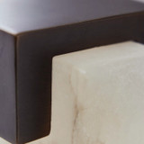 Arteriors - ATC03 - Bookends, Set of 2 - Tolliver - White