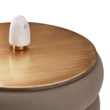 Arteriors - ARI02 - Ice Bucket - Valen - Dove Gray