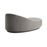 Arteriors - 8145 - Chaise - Turner - Sharkskin