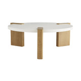 Arteriors - 5597 - Cocktail Table - Forrest - White
