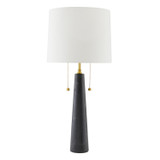 Arteriors - 49924-711 - Two Light Table Lamp - Sidney - Black