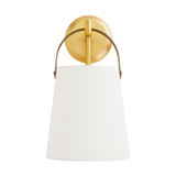 Arteriors - 49717 - One Light Wall Sconce - Ian - Antique Brass