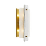 Arteriors - 49668 - Two Light Wall Sconce - Uriah - Clear Seedy
