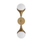 Arteriors - 49637 - Two Light Wall Sconce - Augustus - Antique Brass