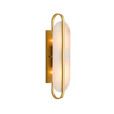 Arteriors - 49106 - Two Light Wall Sconce - Julius - White
