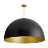 Arteriors - 45047 - One Light Pendant - Pascal - Black