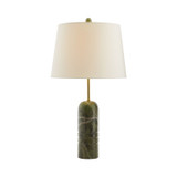 Arteriors - 44757-530 - One Light Table Lamp - Mendoza - Jungle Marble/Antique Brass