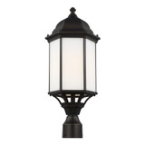 Generation Lighting. - 8238751-71 - One Light Outdoor Post Lantern - Sevier - Antique Bronze