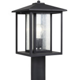 Generation Lighting. - 82027-12 - One Light Outdoor Post Lantern - Hunnington - Black