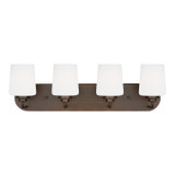 Generation Lighting. - 4402804-710 - Four Light Wall / Bath - Windom - Bronze