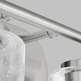 Generation Lighting. - 41171-962 - Two Light Wall / Bath - Oslo - Brushed Nickel