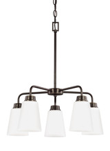 Generation Lighting. - 3115205EN3-710 - Five Light Chandelier - Kerrville - Bronze