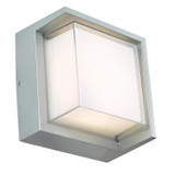 Abra - 50023ODW-SL - LED Wall Fixture - Geo - Silica