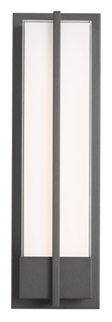 Abra - 50017ODW-MB - LED Wall Fixture - Neutron - Matte Black