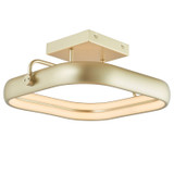 Abra - 30084FM-TS - LED Flushmount - Rave - Titanium Silver