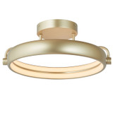 Abra - 30082FM-TS - LED Flushmount - Rave - Titanium Silver