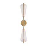 Kuzco Lighting - WS62629-BG/LG - LED Wall Sconce - Mulberry - Brushed Gold/Light Guide
