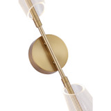 Kuzco Lighting - WS62629-BG/LG - LED Wall Sconce - Mulberry - Brushed Gold/Light Guide