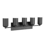 Kuzco Lighting - VL57732-BK - Five Light Vanity - Nola - Black
