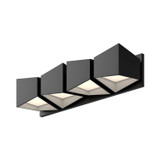 Kuzco Lighting - VL31224-BK/WH - LED Vanity - Cubix - Black/White