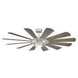 Modern Forms Fans - FR-W2201-65L35STWW - 65"Ceiling Fan - Wynd Mill - Steel/Weathered Wood