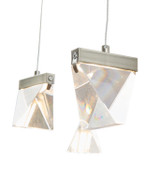 Abra - 10069PN-BN - LED Pendant - Atlas - Brushed Nickel