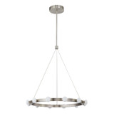 Kuzco Lighting - PD63428-BN - LED Pendant - Rezz - Brushed Nickel