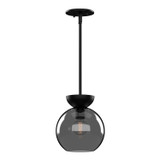 Kuzco Lighting - PD59708-BK/SM - One Light Pendant - Arcadia - Black/Smoked