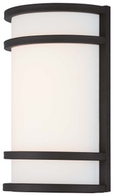 Minka-Lavery - 9802-143-L - LED Outdoor Pocket Lantern - Bay View - Oil Rubbed Bronze