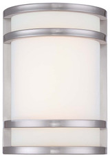 Minka-Lavery - 9801-144-L - LED Outdoor Pocket Lantern - Bay View - Brushed Stainless Steel