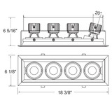 Eurofase - TE164ALED-40-4-22 - LED Recessed - White