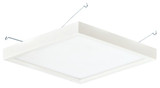 Elco Lighting - EL1212CT5W - 12" Sqr 22W LED Rtrft Srfc Mnt - White