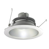 Nora Lighting - NLCBC2-65127HZMPW/ALE4 - LED Retrofit - Rec LED Cobalt 6" Click2 Retrofit - Haze / Matte Powder White