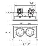 Eurofase - TE162LED-35-4-22 - LED Recessed - White