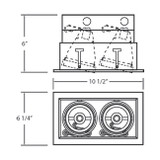 Eurofase - TE162-01 - Recessed - Black