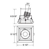 Eurofase - TE161LED-40-2-02 - LED Recessed - White