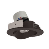 Nora Lighting - NPR-4RCCDXBZ - Adjustable Trim - LED Pearl - Bronze Reflector / Bronze Flange