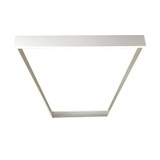 Nora Lighting - NPDBL-24DFK/W - Slide-in Frame for Surface Mounting Panels - LED Lay-In Panel Light - White