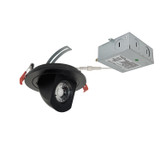 Nora Lighting - NM4-R47027BB - LED Downlight - Rec LED Nm4 - Black