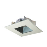 Nora Lighting - NLCBS-4568535PW - 4" Shallow Hl Sq Regres - Cobalt Shallow Hl W/Trim - Pewter / White