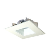 Nora Lighting - NLCBS-4561230MPW - 4" Shallow Hl Sq Regres - Cobalt Shallow Hl W/Trim - Matte Powder White