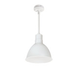 Nora Lighting - NRLM-8ST1040WWLE4/48 - Stem Mounted LED Shade - LED Rlm - White Outer / White Inner