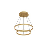 Kuzco Lighting - CH87824-BG - LED Chandelier - Cerchio - Brushed Gold